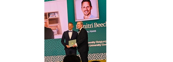 Prof. Dimitri Beeckman was inducted as a Fellow in the American Academy of Nursing!